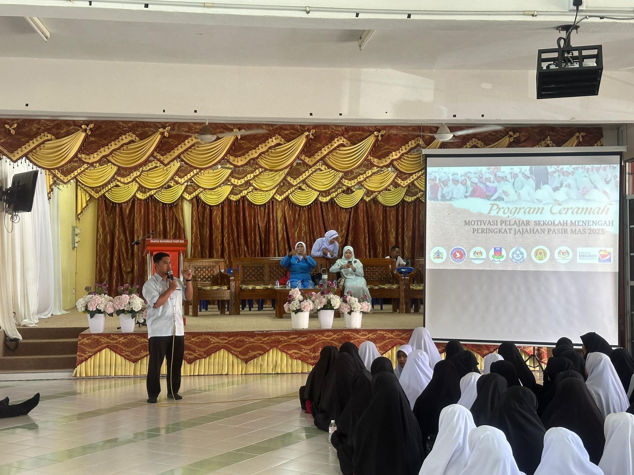 CERAMAH MOTIVASI SEKOLAH MENENGAH MAAHAD MUHAMMADI JAJAHAN PASIR MAS ANJURAN MDPM