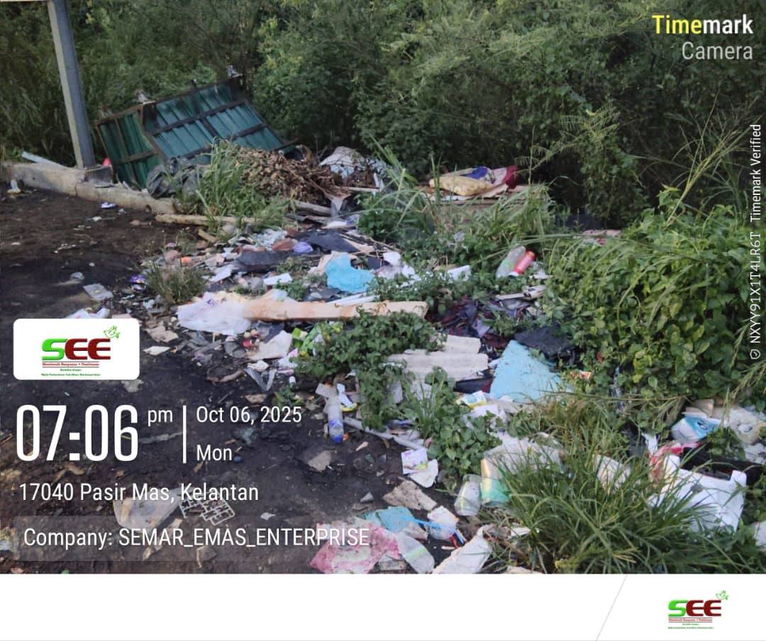 KERJA-KERJA PEMBERSIHAN TAPAK TONG SAMPAH