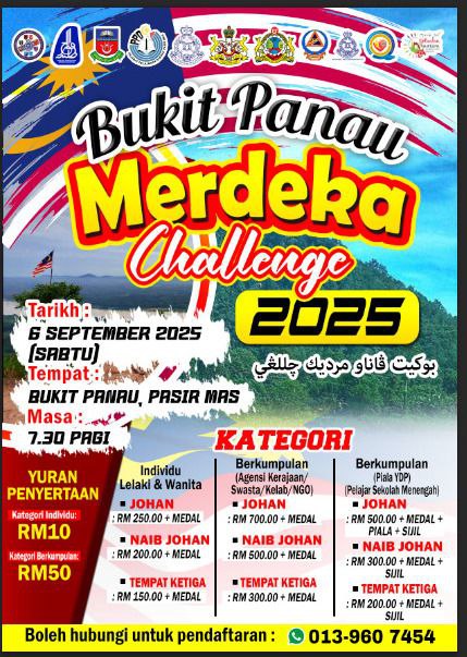 KEJOHANAN BUKIT PANAU MERDEKA CHALLENGE 2025