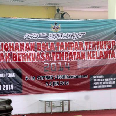 7-8 Jun 2014 Kejohanan Bola Tampar Tertutup PBT Kelantan 2014