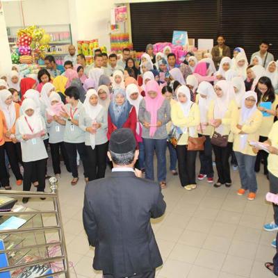 Tazkirah Pagi di Pasaraya Pantai Timur Pasir Mas