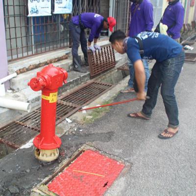 Gotong Royong Membersihkan Sistem Perparitan Kawasan Bandar