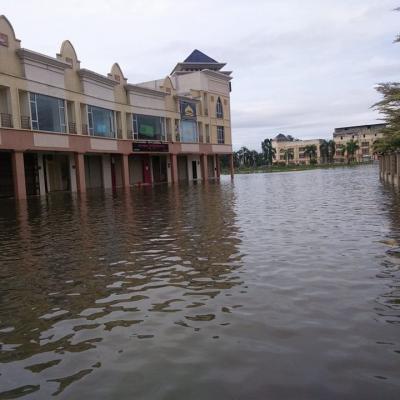 Suasana Banjir di Pejabat MDPM