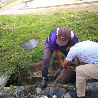 Aktiviti Kebersihan di Sekitar Pasar Besar Tasek Raja