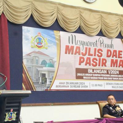 MAJLIS ANGKAT SUMPAH PENERIMA JAWATAN AHLI MAJLIS,MDPM 2024 