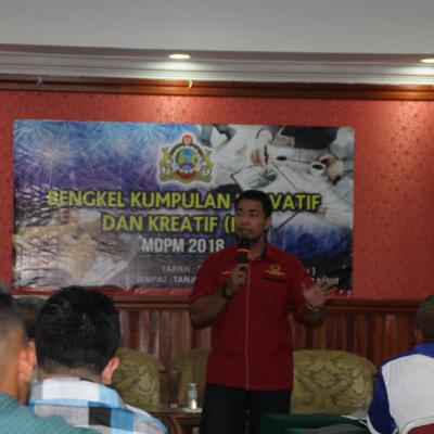 BENGKEL KUMPULAN INOVATIF DAN KREATIF (KIK) MDPM 2018