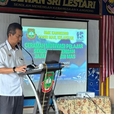 CERAMAH MOTIVASI PELAJAR SEKALAH MENENGAH JAJAHAN PASIR MAS SIRI 2