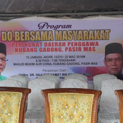 do bersama masyarakat ,daerah kubang gadong